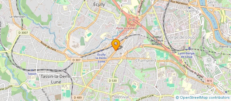 localisation de l'entreprise MADAME DELPHINE DURAND  TASSIN-LA-DEMI-LUNE