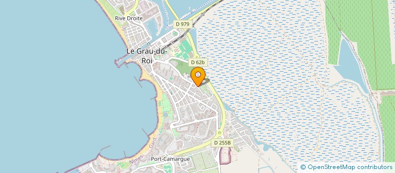 localisation de l'entreprise MADAME DELPHINE DUVAL  LE GRAU-DU-ROI