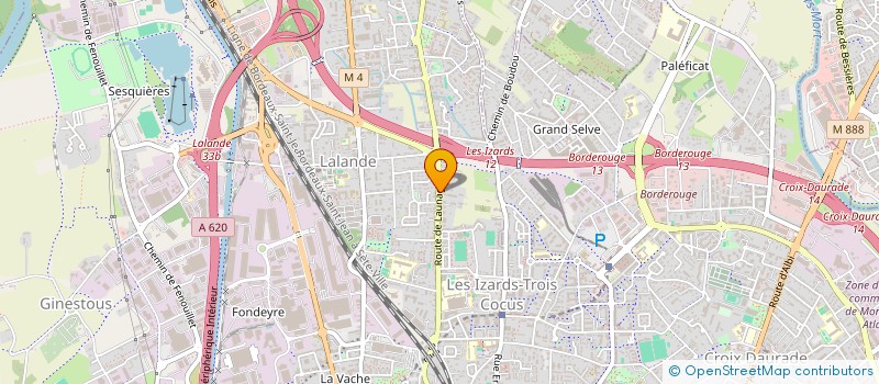 localisation de l'entreprise MADAME DELPHINE ENCAUSSE à TOULOUSE