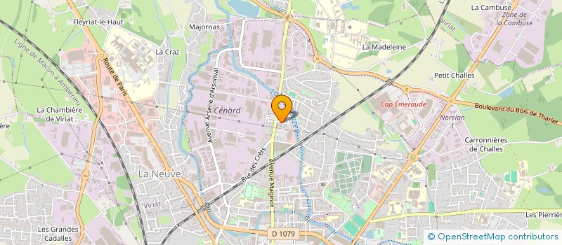 localisation de l'entreprise MADAME DELPHINE ESPOSITO à BOURG-EN-BRESSE