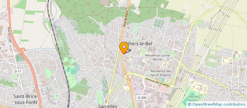 localisation de l'entreprise MADAME DELPHINE ESTEBANEZ à VILLIERS-LE-BEL