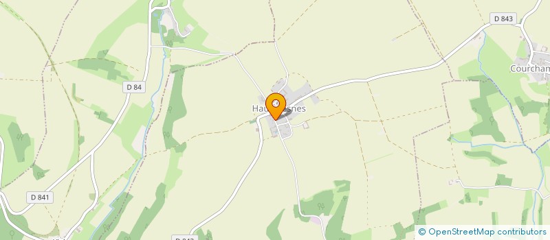 localisation de l'entreprise MADAME DELPHINE FARDEAU  HAUTEVESNES