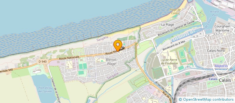 localisation de l'entreprise MADAME DELPHINE FASQUELLE à SANGATTE