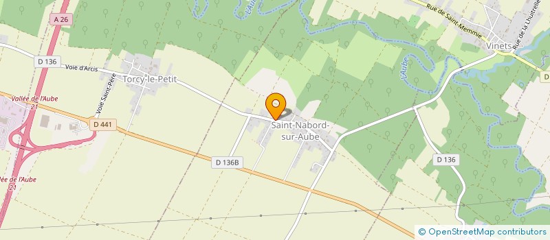 localisation de l'entreprise MADAME DELPHINE FAUDON  MESNIL-LA-COMTESSE