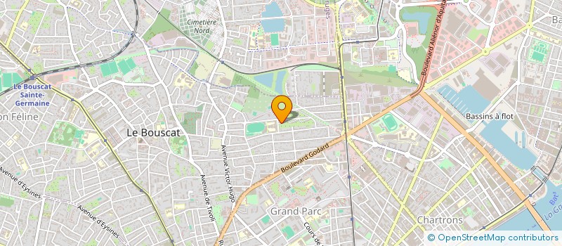 localisation de l'entreprise MADAME DELPHINE FEND à LE BOUSCAT