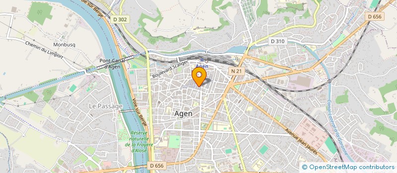 localisation de l'entreprise MADAME DELPHINE FERRER à AGEN