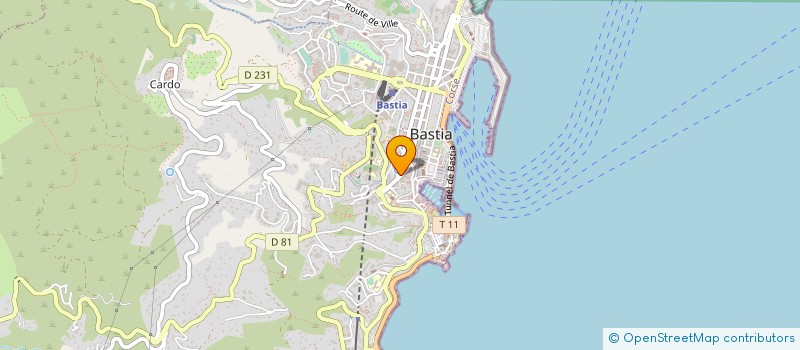 localisation de l'entreprise MADAME DELPHINE FIESCHI à BASTIA
