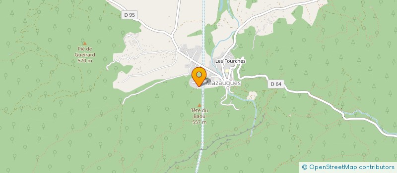 localisation de l'entreprise MADAME DELPHINE FLAMAND à MAZAUGUES