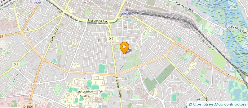 localisation de l'entreprise MADAME DELPHINE FOLIE à AMIENS