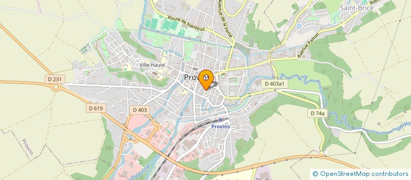 localisation de l'entreprise MADAME DELPHINE FORRESTIER  PROVINS