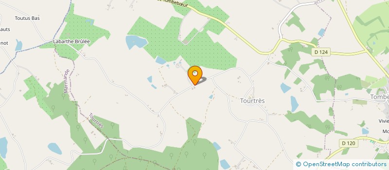 localisation de l'entreprise MADAME DELPHINE FORTUNAT  TONNEINS