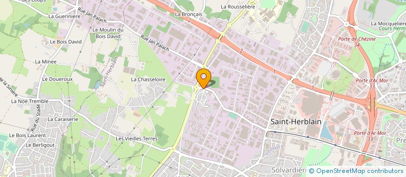 localisation de l'entreprise MADAME DELPHINE FOUCHEREAU à SAINT-HERBLAIN