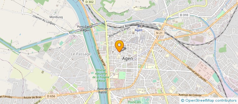 localisation de l'entreprise MADAME DELPHINE FRANCESCHINIS à AGEN