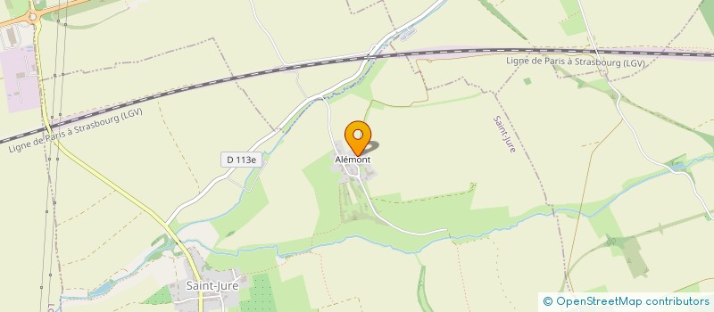 localisation de l'entreprise MADAME DELPHINE FRANCOIS  SAINT-JURE