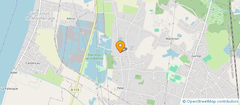 localisation de l'entreprise MADAME DELPHINE FRANCOISE GROCASSAN  AMBARES-ET-LAGRAVE