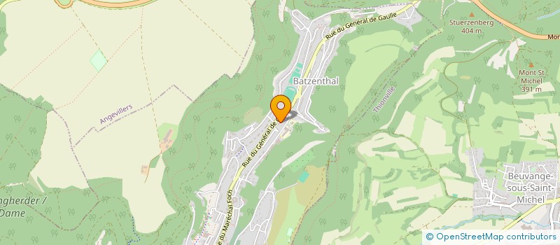 localisation de l'entreprise MADAME DELPHINE FROELIGER  ALGRANGE