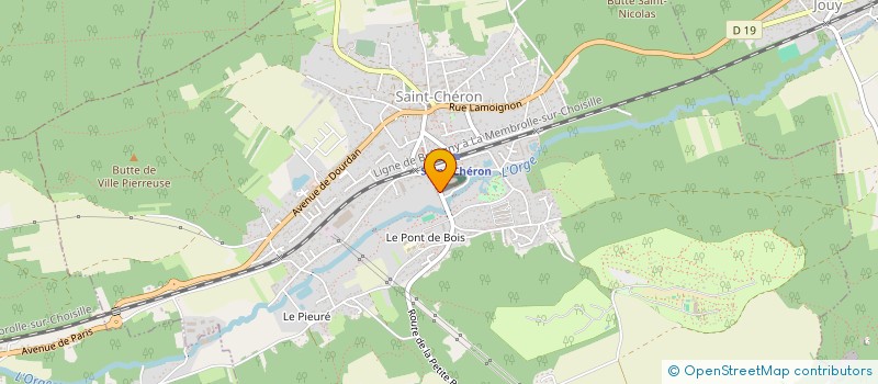 localisation de l'entreprise MADAME DELPHINE GACOIN  SAINT-CHERON