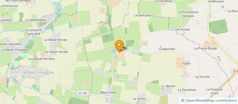 localisation de l'entreprise MADAME DELPHINE GADEBLED à SAULNIERES