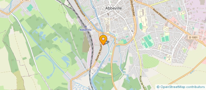 localisation de l'entreprise MADAME DELPHINE GAILLARD à ABBEVILLE