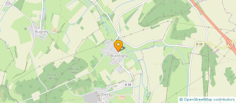 localisation de l'entreprise MADAME DELPHINE GALMICHE  BRANTIGNY