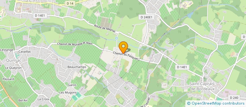 localisation de l'entreprise MADAME DELPHINE GAMBARTE  CAMBLANES-ET-MEYNAC