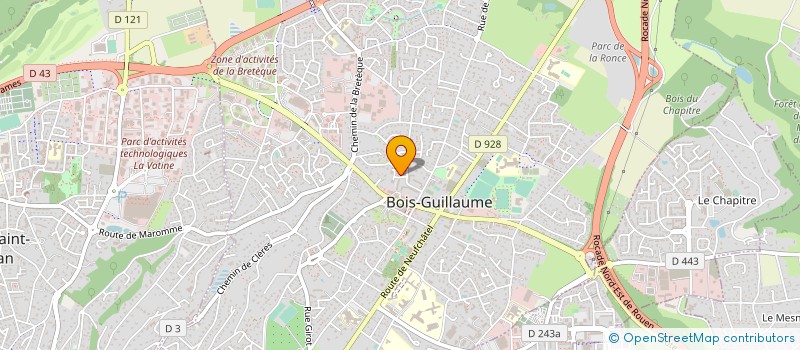 localisation de l'entreprise MADAME DELPHINE GAMBIER à BOIS-GUILLAUME