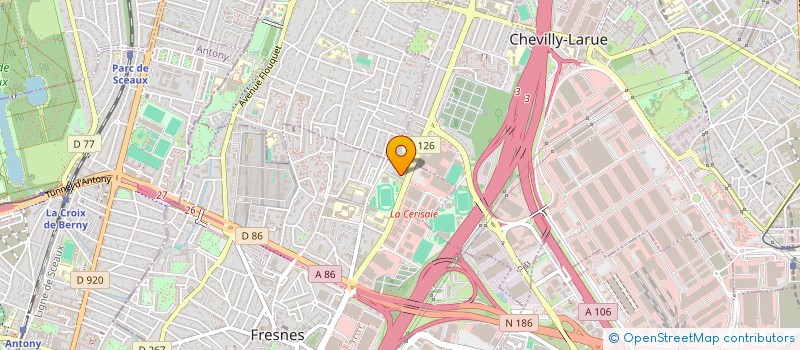 localisation de l'entreprise MADAME DELPHINE GARAUD à ANTONY