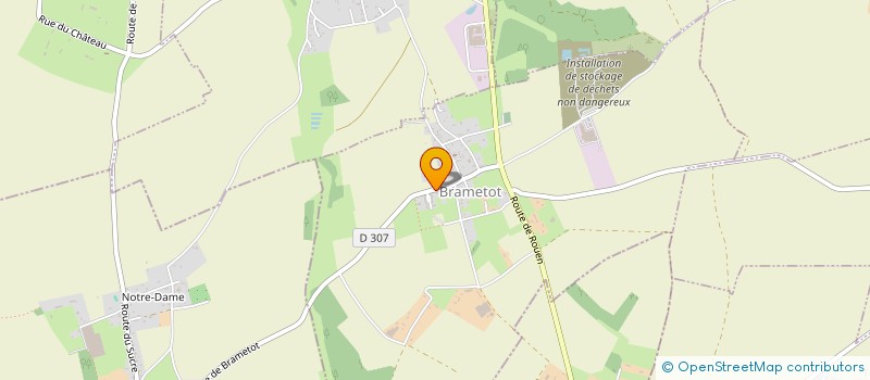 localisation de l'entreprise MADAME DELPHINE GARCIA  BRAMETOT