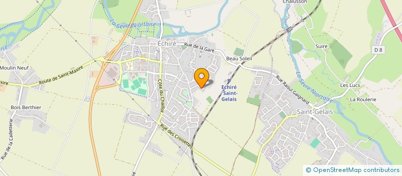 localisation de l'entreprise MADAME DELPHINE GARCIN  ECHIRE