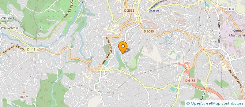 localisation de l'entreprise MADAME DELPHINE GAYET à GRASSE