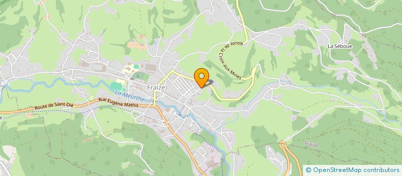 localisation de l'entreprise MADAME DELPHINE GEGOUT  GERARDMER