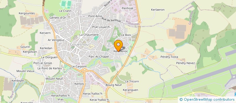 localisation de l'entreprise MADAME DELPHINE GENTRIC à GOUESNOU