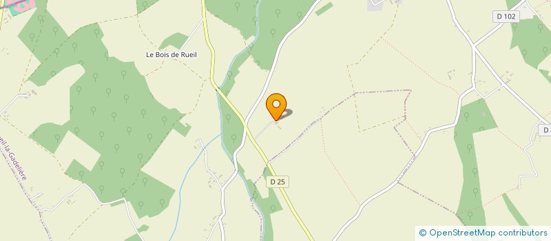localisation de l'entreprise MADAME DELPHINE GEOFFROY à RUEIL-LA-GADELIERE