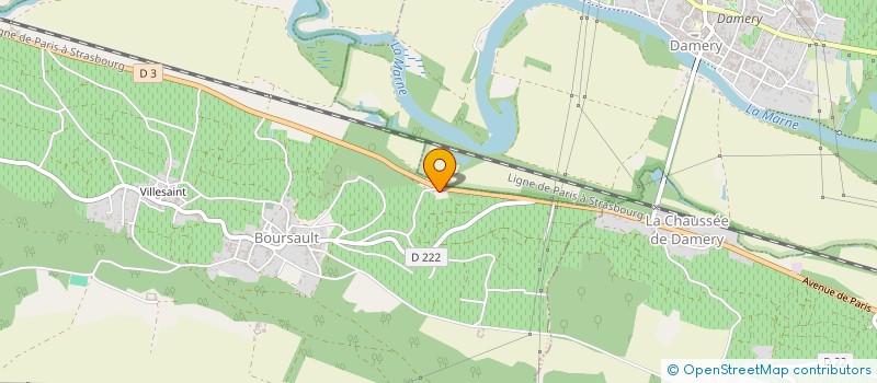 localisation de l'entreprise MADAME DELPHINE GILBERT  BOURSAULT