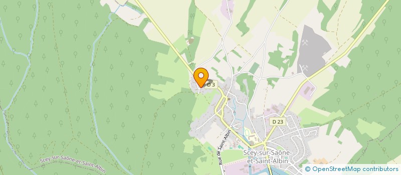 localisation de l'entreprise MADAME DELPHINE GILLOT  SCEY-SUR-SAONE-ET-SAINT-ALBIN