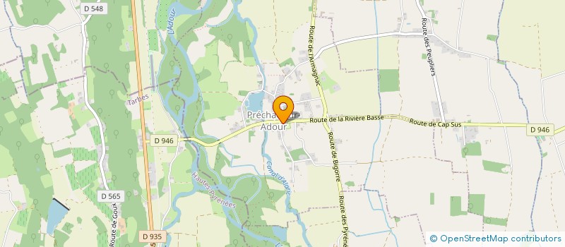 localisation de l'entreprise MADAME DELPHINE GIMENEZ  PRECHAC-SUR-ADOUR