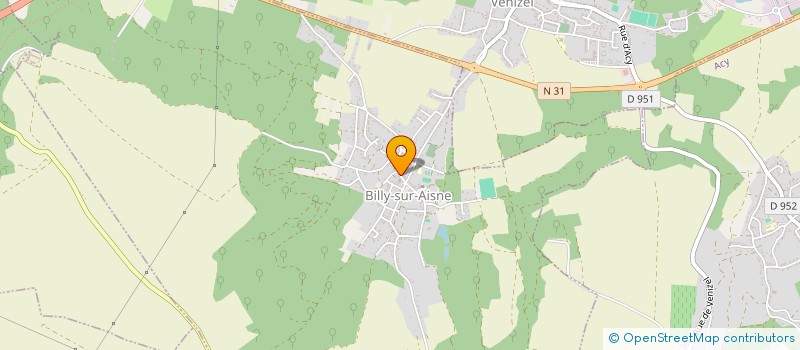 localisation de l'entreprise MADAME DELPHINE GIRARD à BILLY-SUR-AISNE