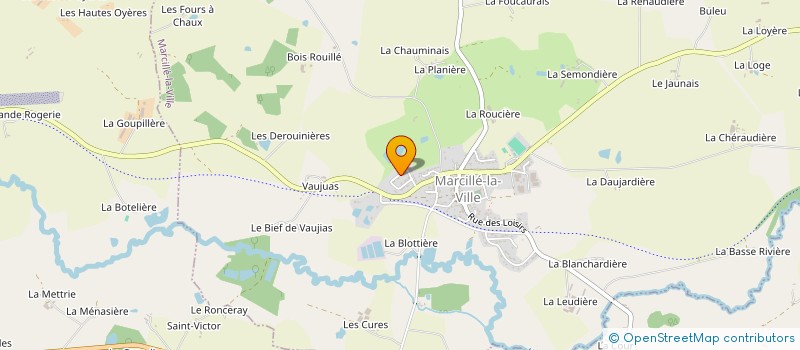 localisation de l'entreprise MADAME DELPHINE GIRARD  MARCILLE-LA-VILLE