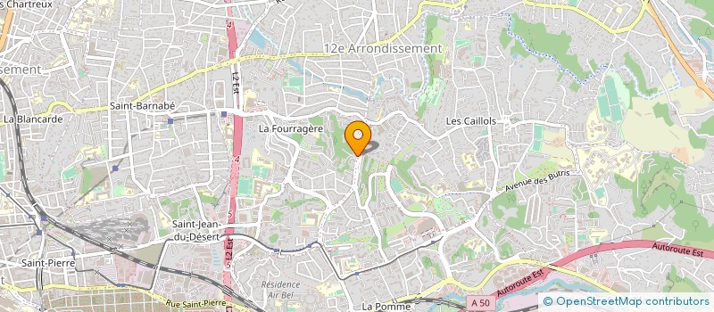 localisation de l'entreprise MADAME DELPHINE GIRAUD à MARSEILLE