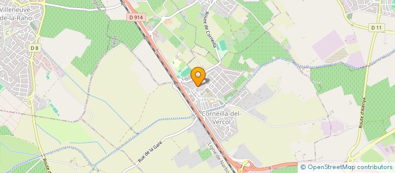 localisation de l'entreprise MADAME DELPHINE GIRONELLA  SAINT-ESTEVE