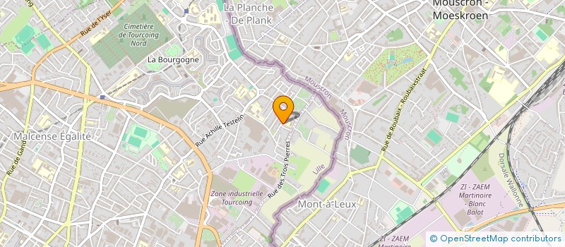 localisation de l'entreprise MADAME DELPHINE GLORIEUX à TOURCOING