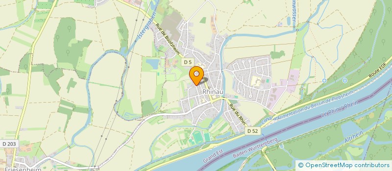 localisation de l'entreprise MADAME DELPHINE GOERGER  RHINAU