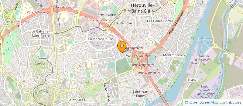localisation de l'entreprise MADAME DELPHINE GOGUILLON à CAEN