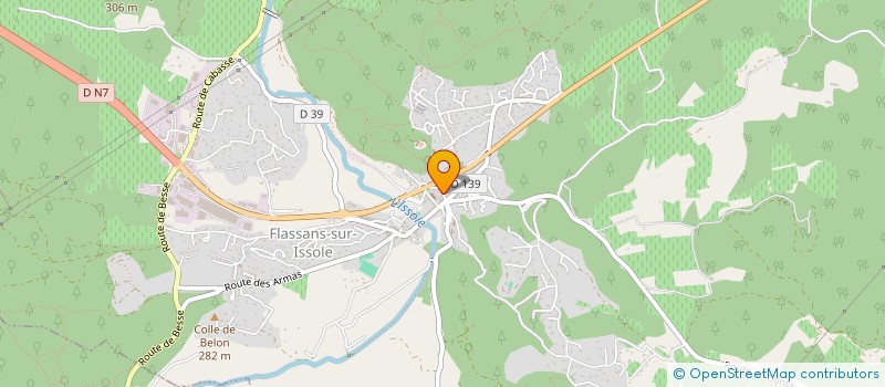 localisation de l'entreprise MADAME DELPHINE GOMEZ  FLASSANS-SUR-ISSOLE