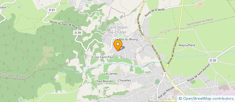 localisation de l'entreprise MADAME DELPHINE GONZALEZ  RENAISON