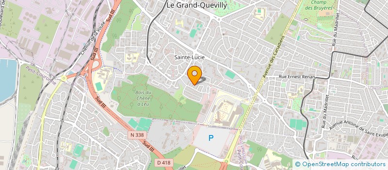 localisation de l'entreprise MADAME DELPHINE GOSSE  LE GRAND-QUEVILLY