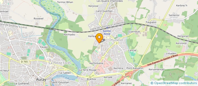 localisation de l'entreprise MADAME DELPHINE GOSSELIN  PLUNERET