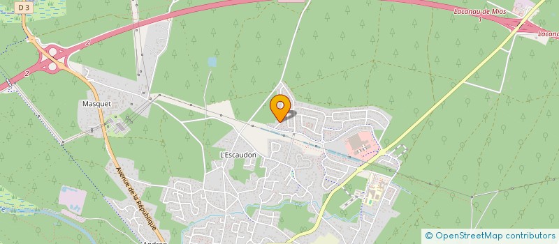 localisation de l'entreprise MADAME DELPHINE GOUIN  SALLES