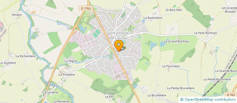 localisation de l'entreprise MADAME DELPHINE GOULET à MONTAIGU-VENDEE