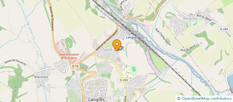 localisation de l'entreprise MADAME DELPHINE GOULOIS à LANGRES
